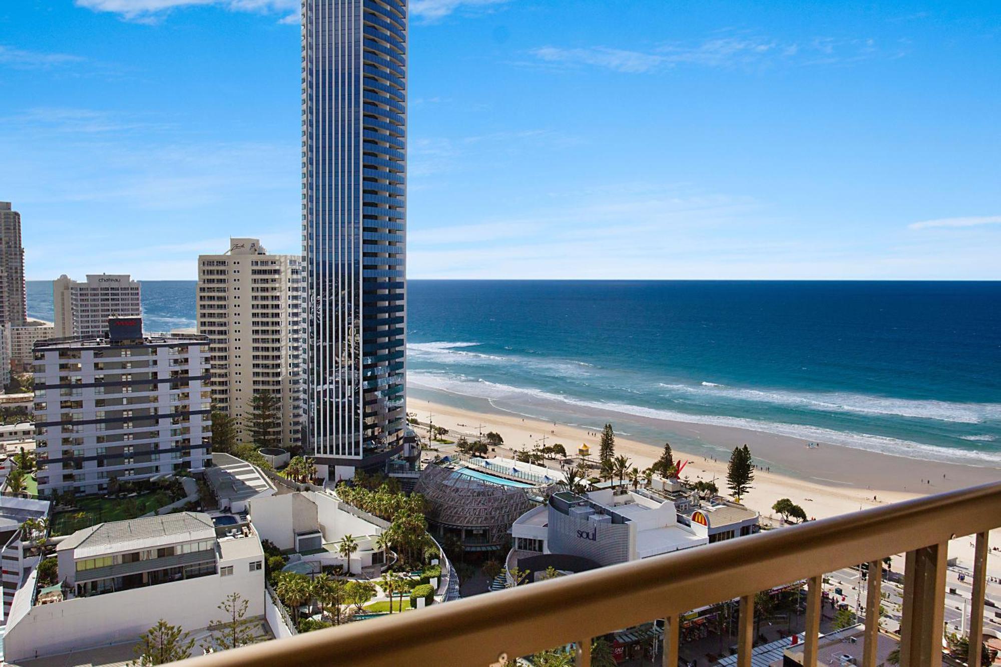 Paradise Centre Apartments Managed By Gchs Gold Coast Exterior photo